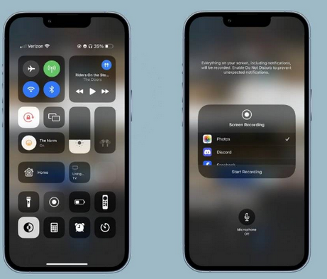 柳城苹果15维修分享iPhone15录制屏幕时如何录制音频 